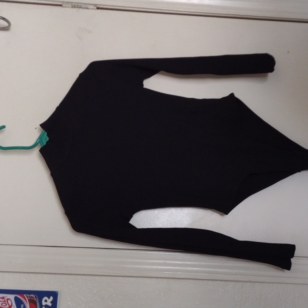 Ribbed mock neck bodysuit